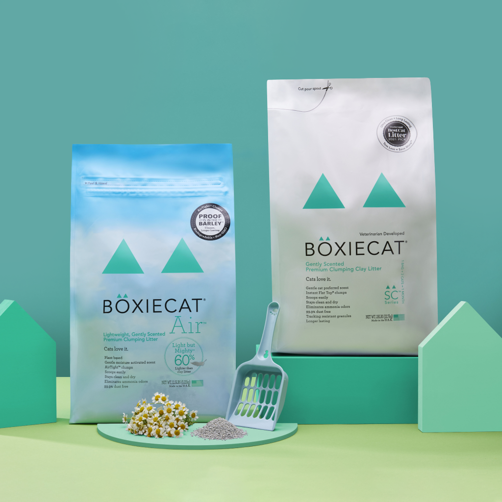 Gently Scented Lightweight Plant-Based Cat Litter