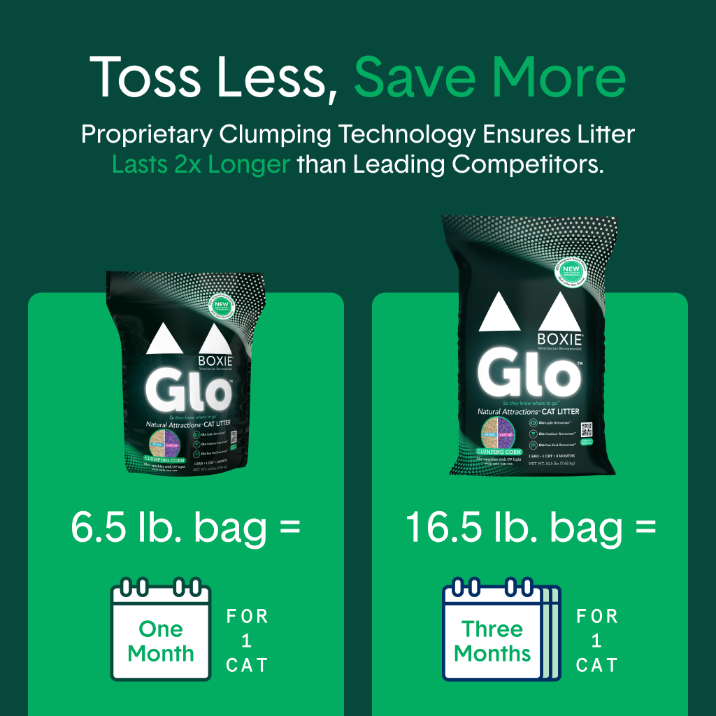 Glo™ Natural Attractions™ Clumping Corn Cat Litter