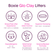 Glo™ Natural Attractions™ Clumping Clay Cat Litter