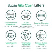 Glo™ Natural Attractions™ Clumping Corn Cat Litter